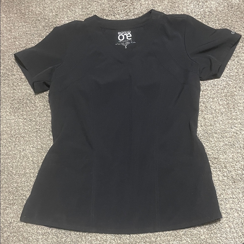 Barco Uniforms Women's Black Short Sleeve Top